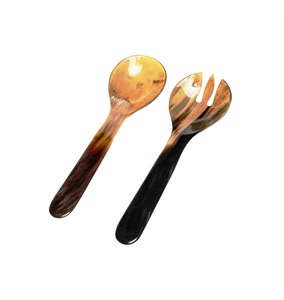 Juego de Cucharas de Miel de Cuerno de Búfalo Natural para Café, Té, Vino, Uso en Fiestas, Utensilios de Cocina, Vajilla - Product Image 2