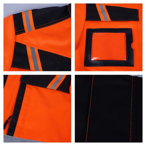 Camisas reflectantes de talla XXL, chaqueta para hombre, ropa de trabajo, ropa de seguridad, ropa de trabajo, uniformes reflectantes - Product Image 4