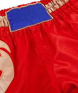 ที่กำหนดเองมวยไทยกางเกงขาสั้นต่อสู้ผู้ชายมวย Mma การต่อสู้ต่อสู้ต่อสู้ต่อสู้ออกกำลังกายคิกบ็อกซิ่งสั้น - Product Image 4