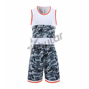 Conjuntos de camisetas de baloncesto de verano transpirables de alta calidad personalizados de talla grande nuevo diseño bordado gratuito impresión por sublimación 100% - Product Image 3