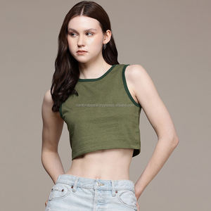 Nardon Apparel Camiseta recortada de gran tamaño Mujer Loose Fit Drop Shoulder Manga corta - Product Image 5