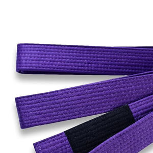 ส่งเสริมการขายเข็มขัด BJJ GI ปักชื่อและโลโก้ส่วนตัวผ้าฝ้าย100% unisex ศิลปะการต่อสู้ชุดอุปกรณ์เสริม - Product Image 3