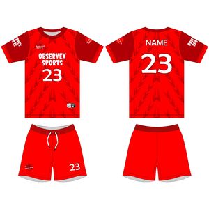 Kit de fútbol táctil personalizable de alta calidad, ropa de fútbol con logotipo, chaleco sublimado, pantalones cortos y camisetas superiores - Product Image 5