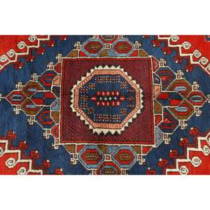 Tapis turc 7,2 x 10,9 pieds, tapis vintage surdimensionné, tapis persan rouge - Product Image 5