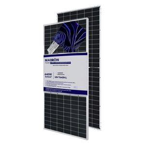 Panneau solaire monocristallin Hyundai 640W série NJ type N pour TOPCon HiN-T640NJ - Product Image 2