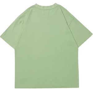 T-shirt formel surdimensionné à col rond pour homme, logo personnalisé, coton de haute qualité 480 g/m², motif lettres, grande taille, 100 % coton, nouvelle arrivée - Product Image 1