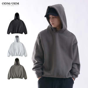 Sweats à capuche en coton 400 GSM qualité supérieure Sweatshirts prix d'usine sweatshirts chauds et confortables vente en gros - Product Image 2