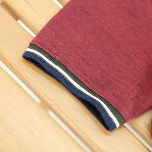 Polo personnalisé pour hommes, coupe régulière, T-shirt Combo pour hommes-demi-manches en coton mélangé, polos décontractés pour hommes - Product Image 5