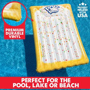 Best Selling Double Sided <b>Pool</b> Float Reversible <b>Inflatable</b> Lounge Raft Snack Style <b>for</b> Adults Kids Swimming <b>Pool</b> Beach Water - Product Image 5