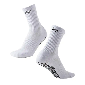 Haute qualité doux confortable évacuation de l'humidité vêtements décontractés chaussettes anti-dérapant anti-rides Logo motif léger tissu extensible - Product Image 1