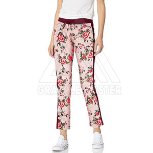 Pantalon de survêtement respirant et à séchage rapide pour femme, qualité supérieure, taille personnalisée, taille mi-haute, devant plat, idéal pour l'hiver, faible MOQ, sublimation - Product Image 1