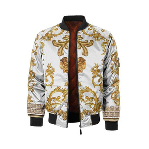 Unisex Custom Printed Sublimation Bomber <b>Jacket</b> <b>Waterproof</b> Breathable Reversible Canvas Hooded Collar Pockets Wholesale Outdoor - Product Image 1