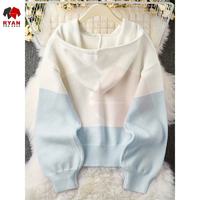 Sudadera con Capucha Casual y Elegante para Invierno, Cierre de Cremallera, Marca Ryan Pro Gear, Moderna para Mujer, Logotipo Bordado en la Parte Delantera, Tallas Personalizadas, OEM/ODM, 100% Poliéster