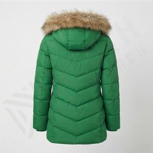 Vestes parka en polaire douces et chaudes pour hommes, logo personnalisé, vêtements de sport d'hiver, coupe-vent, capuche, doublure en coton, manteau en fourrure formel, thermique - Product Image 2