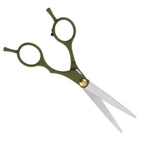 Durable Olive Green Professional Barber Scissors Japanese Stainless Steel 6.5 Inch Hair Cutting <b>Shears</b> For Stylist - Product Image 3
