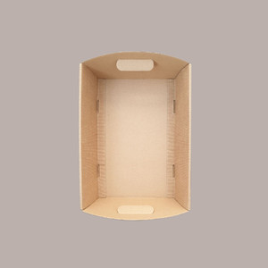 10 Brown Corrugated Cardboard <b>Gift</b> Wrapping <b>Baskets</b> Medium Rectangular 370x265H100mm for <b>Christmas</b> Holiday Supplies - Product Image 5