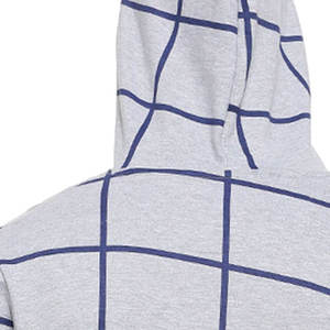 Sudadera con capucha unisex de algodón 100% de alto gramaje con cremallera completa, bordado y estampado digital, estilo streetwear de invierno, personalizable - Product Image 3