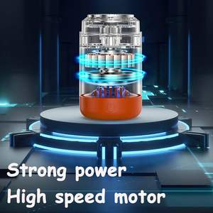 Afeitadora Eléctrica Portátil Mini para Hombre, Afeitadora USB de Doble Cuchilla con Carga Rápida, Cuerpo Transparente para Uso en el Hogar y de Viaje - Product Image 6