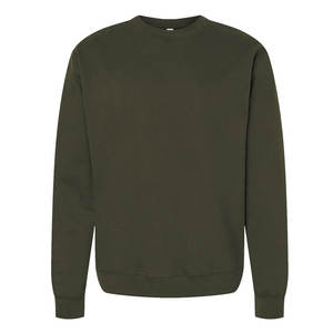 Adult <b>Fleece</b> Fashion Long Sleeves Crew Stylish Sweatshirt Print Heavyweight 380GSM Baggy <b>Jumper</b> Custom Wholesale - Product Image 1