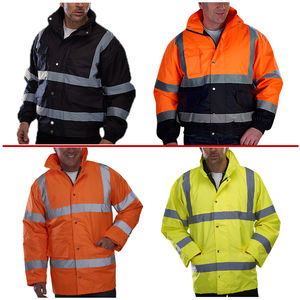 Ropa de Trabajo de Alta Calidad, Diseño Nuevo, Protección Laboral, Personalizada, Segura, Cálida, Transpirable, Reflectante de Poliéster - Product Image 4