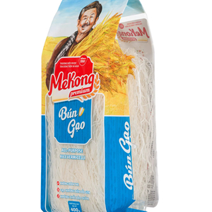 Vermicelles de riz multi-usages de qualité supérieure 400g Nouilles de riz saines Ingrédients naturels Fournisseur d'usine du Vietnam OEM - Product Image 1