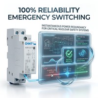 Contacteur AC CHINT NCH8 50/60Hz 2P 20-63A Montage sur rail DIN pour applications d'automatisation industrielle et de commutation de moteurs AC