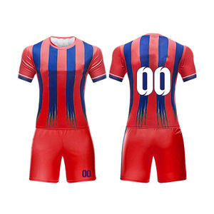 Tenue de football unisexe à sublimation, tendance 2025, manches courtes, ensemble 2 pièces - Product Image 1
