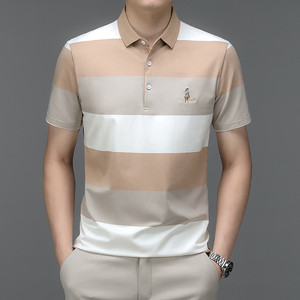 Golf personalizado de alta calidad para hombres, para polos, logotipo bordado impreso, uniformes en blanco lisos de punto de algodón o poliéster - Product Image 4