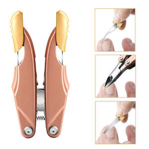 Fording manucure outil coupé ongles strass diamant Cutter ongle ciseaux callosités enlever peau morte cuticule pince tondeuse - Product Image 5