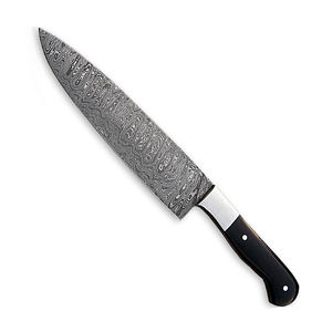 Couteau de chef en acier damassé fait à la main pour la cuisine lame tranchante de haute qualité avec toutes les tailles disponibles - Product Image 5