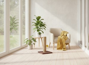 Amistar « Strong Claw » : Griffoir épais de haute qualité pour chats de tous âges et de toutes races - Product Image 4