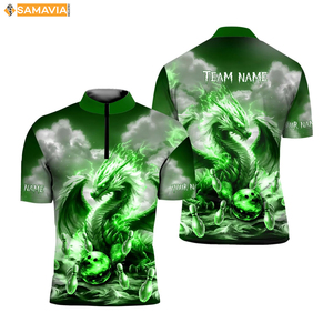 Uniformes d'équipe de bowling par SAMAVIA Chemises légères évacuant l'humidité pour clubs USA avec logo personnalisé - Product Image 2