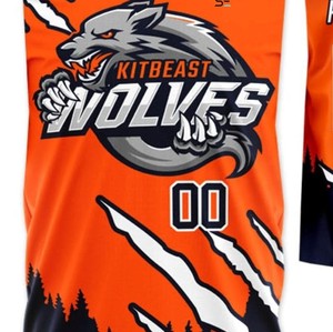 Uniforme de Fútbol Americano 7v7 de Diseño Clásico, Personalizado, Transpirable, Antibacterial, de Malla, para Invierno y Verano, con Estampado por Sublimación - Product Image 3