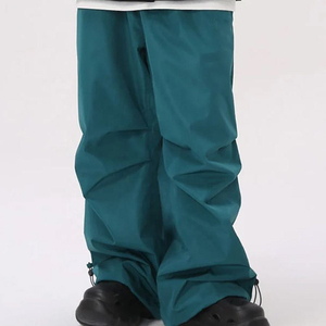 Fabrication sur mesure Pantalons de ski de neige amples à fermeture éclair imperméables coupe-vent respirants à séchage rapide de haute qualité pour hommes et femmes - Product Image 4