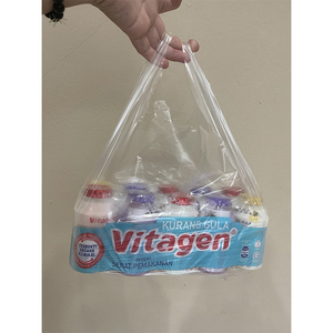 Bolsa de plástico transparente para transportar panadería, alta calidad, puede imprimir su propio logotipo de negocios y arte, a prueba de humedad, segura y duradera - Product Image 3