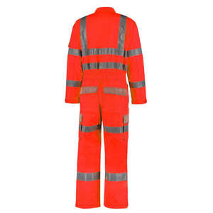 Traje de trabajo de seguridad reflectante impermeable para trabajadores de mantenimiento al aire libre a precios de fábrica - Product Image 5