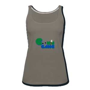 Tanque DE LINO DE AJUSTE holgado con aberturas laterales para el flujo de aire, perfecto para escapadas costeras hechas en Pakistán - Product Image 1