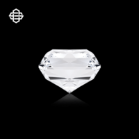 Diamantes Sueltos con Certificación IGI, Corte Excelente, Forma Radiante, Cultivados en Laboratorio, CVD HPHT, Claridad VVS1-VS2, para Joyería