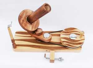 Carrete de bola de sombrilla de hilo rápido de madera, herramienta manual para tejer, venta al por mayor - Product Image 5