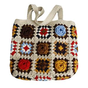 Sac à bandoulière en crochet tendance, léger, style féminin, sac en crochet pour femmes, design bohème, sac à bandoulière - Product Image 3