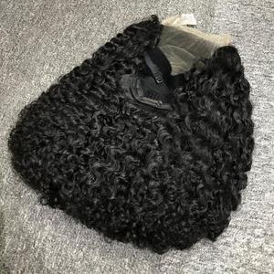 Wholesale 30 Inch Short Straight Virgin Human Hair Wig <b>Top</b> Selling Burmese Curly Style for Swiss <b>Lace</b> Closure Unprocessed One Do - Product Image 1