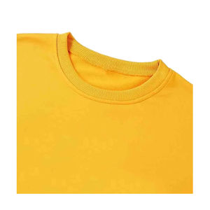 เสื้อสเวตเตอร์ขนแกะคอกลมแขนยาวผ้าฝ้ายเฮฟวีเวตแบบเกาหลีใส่ได้ทั้งชายและหญิงขนาดปกติพอดีกับโลโก้ได้ตามต้องการสำหรับฤดูหนาว - Product Image 5