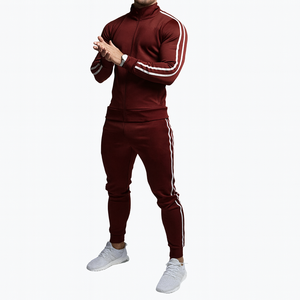 Ensemble de survêtement de sport pour hommes en gros, survêtement d'entraînement, survêtement personnalisé, pantalon de survêtement, ensemble deux pièces - Product Image 1