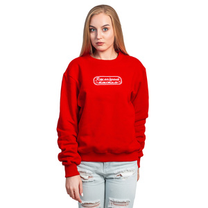 เสื้อสเวตเชิ้ตคอกลมแบบสวม Unisex คุณภาพสูง ดีไซน์เชือกผูก ผลิตตามแบบ ODM รับทำโลโก้ สำหรับฤดูใบไม้ร่วง/ฤดูหนาว รุ่นยาวสำหรับผู้หญิง - Product Image 1