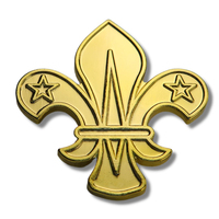 Badges métalliques personnalisés pour scouts, garçons et filles