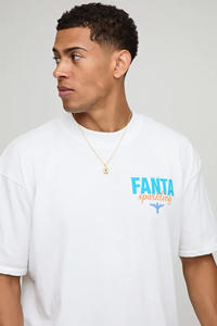 Fanta Impression numérique 2025 T-shirt en coton surdimensionné pour hommes et femmes Streetwear personnalisé de qualité supérieure 100% 240GSM 200 GSM 220 GSM - Product Image 2