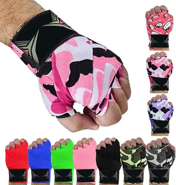 Wholesale High Quality Custom Boxing Hand Wraps Sublimation Full Print  Boxing Training Inner Hand Wraps Boxing Bandage MS-HW-05