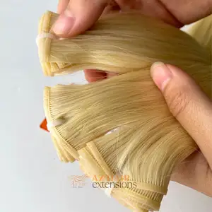 Extension di capelli di trama geniale grezza vietnamita di alta qualità 100% capelli umani senza soluzione di continuità prezzo di fabbrica