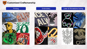 T-shirt oversize vintage en coton délavé à l'acide, à épaules tombantes, style streetwear, avec appliqué sur la manche et rayures sur le devant, échantillon disponible - Product Image 6