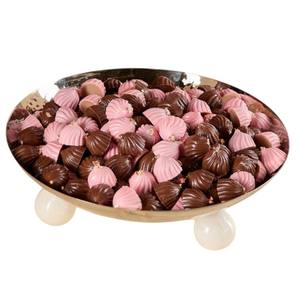 Precio de fábrica, cuenco para servir galletas de Chocolate hecho a mano, cuenco de Metal de primera calidad, decoración de boda, cuenco de Chocolate de mesa - Product Image 2